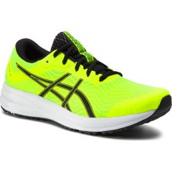 Buty ASICS - Patriot 12 1011A823 Safety Yellow/Black 750. Żółte buty sportowe męskie Asics, z materiału, bez zapięcia, do biegania. Za 229,00 zł.