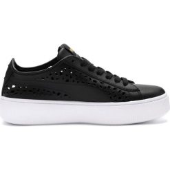 Czarne Buty Puma Vikky Stacked Laser Cut 369378 01. Czarne buty sportowe damskie Puma, bez wzorów, sportowe, puma vikky. W wyprzedaży za 309,00 zł.