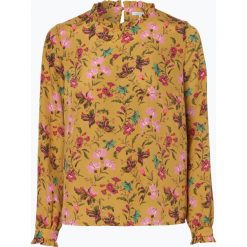 Apriori - Bluzka damska, żółty. Żółte bluzki damskie Apriori, bez wzorów, eleganckie, z falbankami, bez rękawów. Za 249,95 zł.