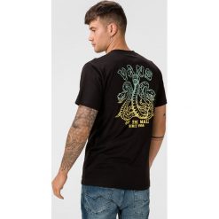 Vans Tres Culebras Koszulka Czarny. Czarne podkoszulki męskie Vans, m, z nadrukiem, z bawełny, z krótkim rękawem. Za 145,95 zł.