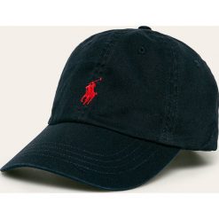 Polo Ralph Lauren - Czapka. Niebieskie czapki męskie Polo Ralph Lauren, bez wzorów, z bawełny. Za 169,90 zł.