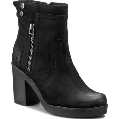 Botki ANN MEX - 7536 20C Czarny. Czarne buty zimowe damskie marki Ann Mex, ze skóry. W wyprzedaży za 259,00 zł.