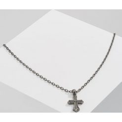 Naszyjniki męskie: Rebel Heritage CROSS PURPOSE Naszyjnik black