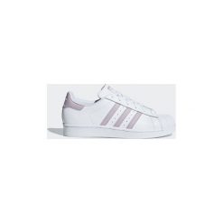 Buty adidas Buty Superstar. Białe trampki i tenisówki damskie marki Adidas, bez wzorów, bez zapięcia. Za 399,00 zł.