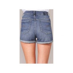 Szorty i Bermudy G-Star Raw 3301 ULTRA HIGH SHORT. Niebieskie szorty damskie G-Star RAW, bez wzorów, retro. Za 244,30 zł.