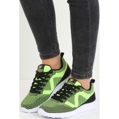 Limonkowe Buty Sportowe Goma. Czerwone buty sportowe damskie marki Born2be, z materiału. Za 89,99 zł.