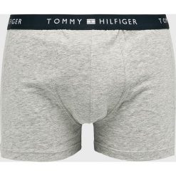 Tommy Hilfiger - Bokserki. Szare bokserki męskie TOMMY HILFIGER, m, bez wzorów, z elastanu. W wyprzedaży za 79,90 zł.
