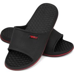 Buty męskie: Aqua-Speed Klapki męskie Cordoba czarno-czerwone r.41 (49395)