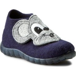 Kapcie SUPERFIT - 8-00294-81 M Ocean Kombi. Niebieskie sandały chłopięce Superfit, z tworzywa sztucznego, bez zapięcia. Za 115,00 zł.