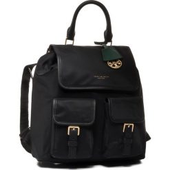Plecak TORY BURCH - Perry Nylon Flap Backpack 58041 Black 001. Czarne plecaki damskie Tory Burch, bez wzorów, z nylonu. Za 1229,00 zł.