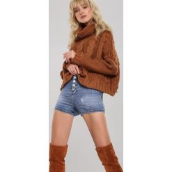 Niebieskie Szorty Come In. Niebieskie szorty damskie Renee, s, bez wzorów. Za 59,99 zł.