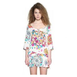 Sukienki: Desigual Sukienka Damska Jules S Wielokolorowy