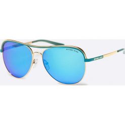 Michael Kors - Okulary Vivianna I. Żółte okulary przeciwsłoneczne damskie marki Michael Kors. W wyprzedaży za 579,90 zł.