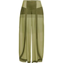 Spodnie bonprix oliwkowy wzorzysty. Spodnie damskie bonprix. Za 139,99 zł.