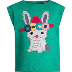 T-shirty chłopięce: Frugi KIDS SOPHIA SLUB Tshirt z nadrukiem jungle green