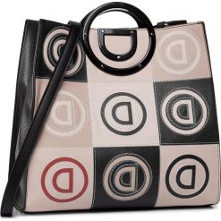 Torebka DESIGUAL - 20SAXP23 6008. Brązowe torebki klasyczne damskie Desigual, bez wzorów, ze skóry ekologicznej, klasyczne, bez dodatków. Za 649,00 zł.