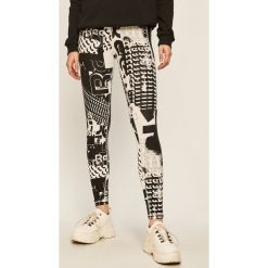 Reebok - Legginsy. Spodnie damskie Reebok, s, z elastanu, z podwyższonym stanem. Za 159,90 zł.
