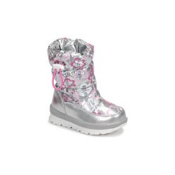 Śniegowce Dziecko Agatha Ruiz de la Prada APRESKI. Szare kozaki dziewczęce Agatha Ruiz de la Prada, bez wzorów, bez obcasa. Za 239,00 zł.