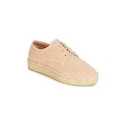 Espadryle Betty London JAKIKO. Różowe espadryle damskie Betty London, bez wzorów, bez obcasa. Za 231,20 zł.