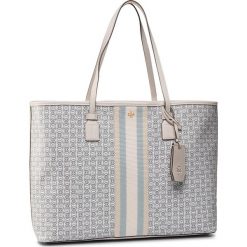Torebka TORY BURCH - Gemini Link Canvas Tote 53303 New Ivory Gemini Link 068. Niebieskie torebki klasyczne damskie Tory Burch, bez wzorów, ze skóry ekologicznej, klasyczne, bez dodatków. Za 1219,00 zł.