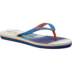Japonki PEPE JEANS - Beach Surfer PBS70027 Beat 549. Niebieskie sandały chłopięce Pepe Jeans, z jeansu, bez zapięcia. W wyprzedaży za 79,00 zł.