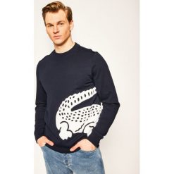 Bluza Lacoste SH5177. Niebieskie bluzy męskie Lacoste, m, bez wzorów, z bawełny, bez kołnierzyka, bez rękawów, bez kaptura. W wyprzedaży za 469,00 zł.