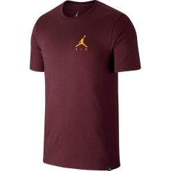 Koszulka Jordan Jumpman Air Embroidered Tee (AH5296-681). Brązowe koszulki męskie Jordan, m, bez wzorów, z bawełny, bez kołnierzyka. Za 119,99 zł.