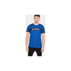 T-shirty z krótkim rękawem G-Star Raw D13712 336 GRAPHIC 80. Niebieskie t-shirty męskie G-Star RAW, s, bez wzorów, retro, bez kołnierzyka, krótkie. Za 122,74 zł.