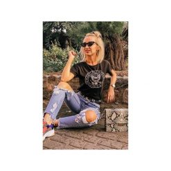 SKÓRZANA AMELIA l M. Pyton. Szare torebki klasyczne damskie Fabiola, w paski, ze skóry, klasyczne, na ramię, bez dodatków. Za 316,00 zł.
