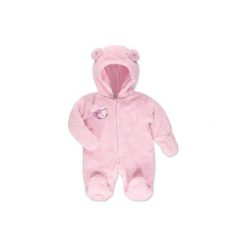 Kombinezony niemowlęce: pink or blue Baby Pluszowy kombinezon z kapturem Kitty kolor róźowy