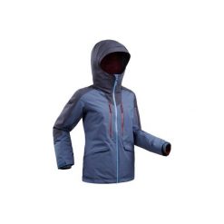 Kurtka narciarska freeride JKT SKI FR500 damska. Czerwone kurtki damskie WED'ZE, s, bez wzorów, z elastanu, bez kaptura, narciarskie. Za 499,99 zł.