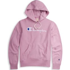 Champion Hooded Sweatshirt (110429-PS059). Różowe bluzy damskie Champion, bez wzorów, z bawełny, bez rękawów, bez kaptura. Za 293,99 zł.