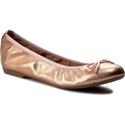 Baleriny GIOSEPPO - Yuliana 39892-97 Cobre. Różowe baleriny damskie marki Gioseppo, bez wzorów, ze skóry, bez obcasa. W wyprzedaży za 189,00 zł.