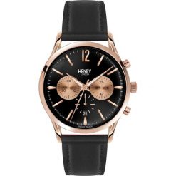Zegarki męskie: Henry London RICHMOND Zegarek chronograficzny black