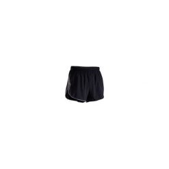 Spodenki do lekkoatletyki. Czarne spodenki sportowe męskie KIPRUN, xl, bez wzorów, z elastanu, do biegania. Za 59,99 zł.