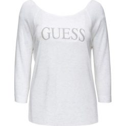 Sweter Guess W92R82 Z2DA0. Białe swetry damskie Guess, s, z aplikacjami, z poliesteru, klasyczne, bez rękawów, bez kaptura. W wyprzedaży za 219,00 zł.