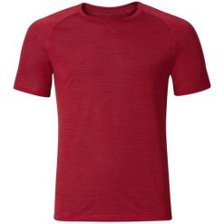 Odlo Koszulka męska s/s crew neck Revolution Light czerwona r. L. Czerwone koszulki sportowe męskie marki Odlo, l. Za 158,85 zł.