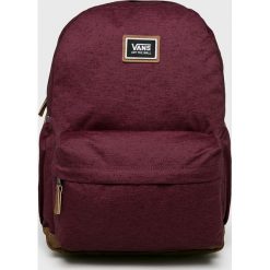 Vans - Plecak. Fioletowe plecaki damskie Vans, w paski, z poliesteru. W wyprzedaży za 179,90 zł.