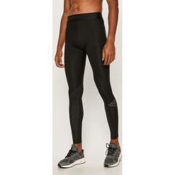 Adidas Performance - Legginsy. Czarne spodnie męskie adidas Performance, s, z nadrukiem, z elastanu. Za 169,90 zł.
