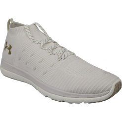 Under Armour Slingflex Rise 3019874-101. Białe buty sportowe męskie marki Under Armour, z tkaniny, bez zapięcia, do biegania. W wyprzedaży za 329,99 zł.