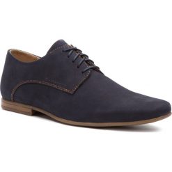 Półbuty LASOCKI FOR MEN MB-BLANCHARD-03. Niebieskie półbuty męskie Lasocki For Men, bez wzorów, ze skóry, bez zapięcia. Za 159,99 zł.
