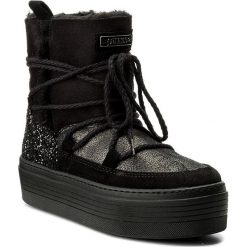 Botki GUESS - Claudia FLCLD4 ELE10 BLACK. Czarne botki damskie zamszowe marki Guess. W wyprzedaży za 329,00 zł.