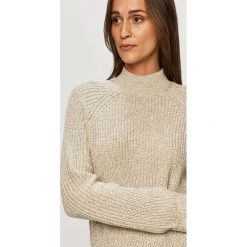Noisy May - Sweter. Szare swetry damskie Noisy May, s, bez wzorów, z bawełny, z długim rękawem, długie, bez kaptura. Za 129,90 zł.