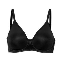 Triumph "Biustonosz ""Minimizer""" Urban Minimizer czarny female czarny 80D. Czarne biustonosze sportowe damskie Triumph, z haftami. Za 129,00 zł.