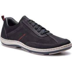 Półbuty LASOCKI FOR MEN MI20-QUENTIN-08. Niebieskie półbuty męskie Lasocki For Men, bez wzorów, ze skóry, bez zapięcia. Za 179,99 zł.