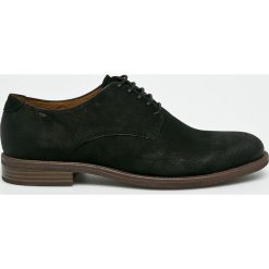 Vagabond - Półbuty Salvatore. Czarne derby męskie Vagabond, z materiału. W wyprzedaży za 359,90 zł.