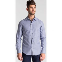 Niebieska koszula Armani Collezioni. Niebieskie koszule męskie xl, z bawełny. Za 209,70 zł.