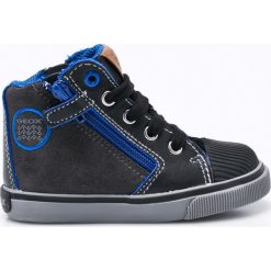 Geox - Buty dziecięce. Szare buty chłopięce sportowe marki Geox, z materiału. W wyprzedaży za 179,90 zł.