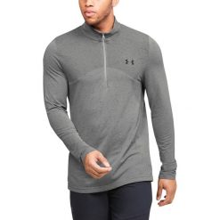 Under Armour Seamless Koszulka Szary. Szare podkoszulki męskie Under Armour, xxl, bez wzorów, z poliesteru, bez kołnierzyka, z długim rękawem, długie. Za 309,95 zł.