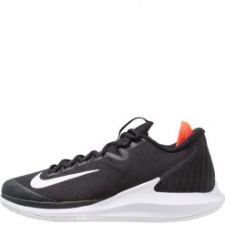 Nike Performance COURT AIR ZOOM HC Obuwie multicourt black/white/bright crimson. Czarne buty do tenisa męskie Nike Performance, z materiału. Za 509,00 zł.
